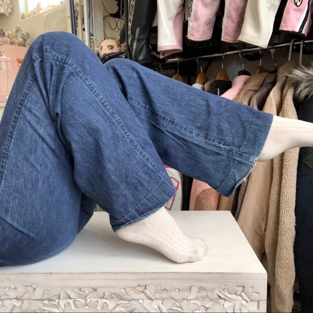 VINTAGE J CREW FLARE JEANS